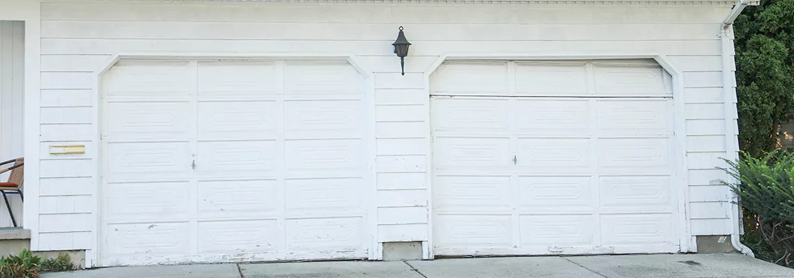 Roller Garage Door Dropped Down Replacement in Margate, FL