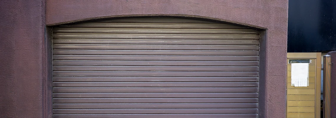 Fallen Garage Door Worn Rollers Replacement in Margate, Florida