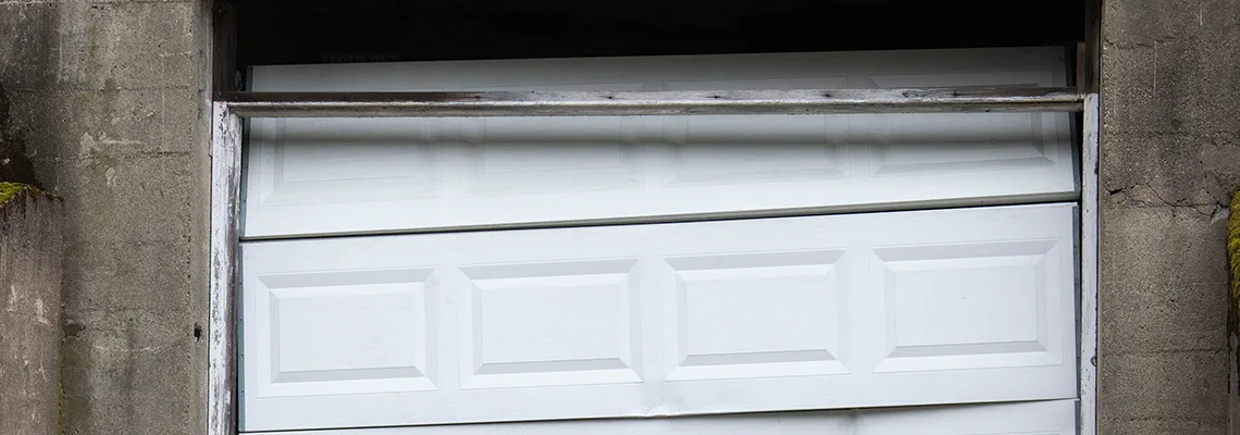 Fallen Commercial Garage Door Repair in Margate, Florida